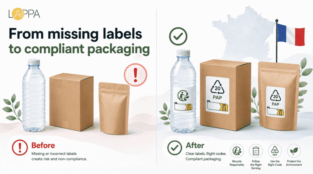 France EPR Packaging Labeling Requirements Guide 2 page